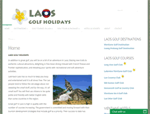 Tablet Screenshot of laosgolf.com